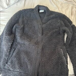 Cozy Black Fleece Jacket